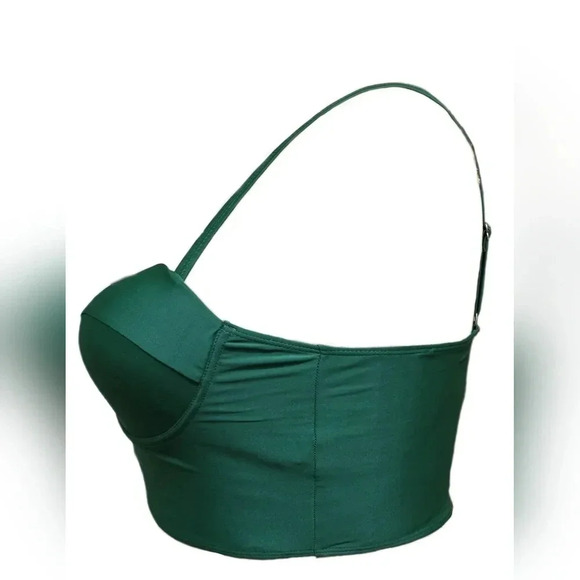 SHEIN, Size 3xl (18), Green Sexy Swim Top - Picture 3 of 11